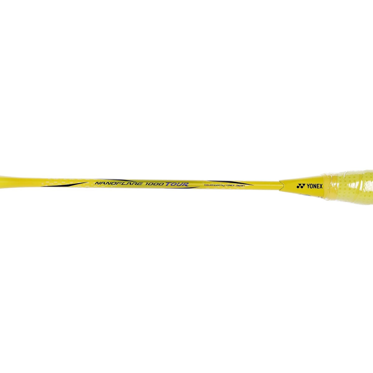 Yonex Graphite Strung Badminton Racquet Nanoflare 1000 Tour (G5 4U,Lightning Yellow)| HM Graphite, Nanocell NEO, EX-Hyper MG