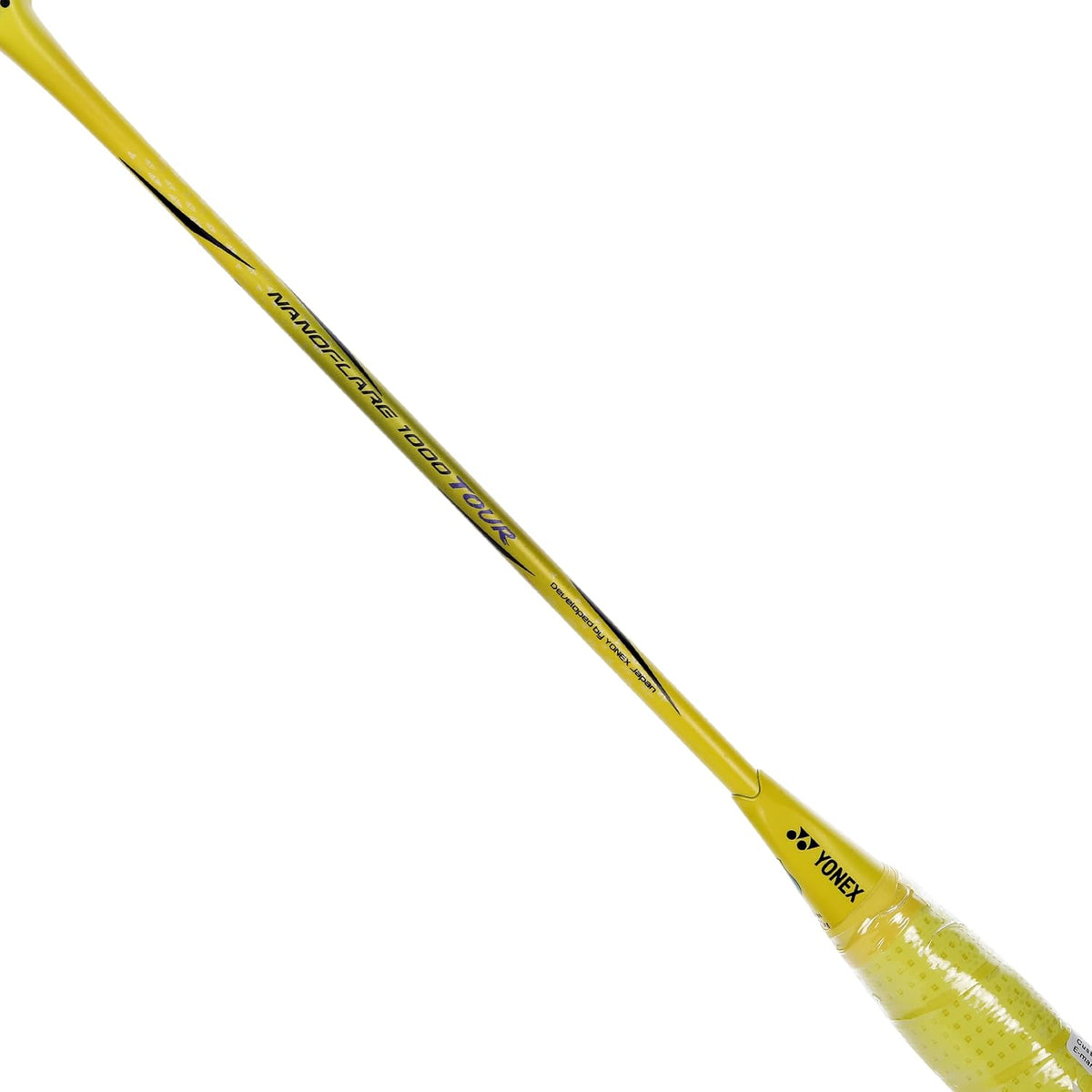 Yonex Graphite Strung Badminton Racquet Nanoflare 1000 Tour (G5 4U,Lightning Yellow)| HM Graphite, Nanocell NEO, EX-Hyper MG