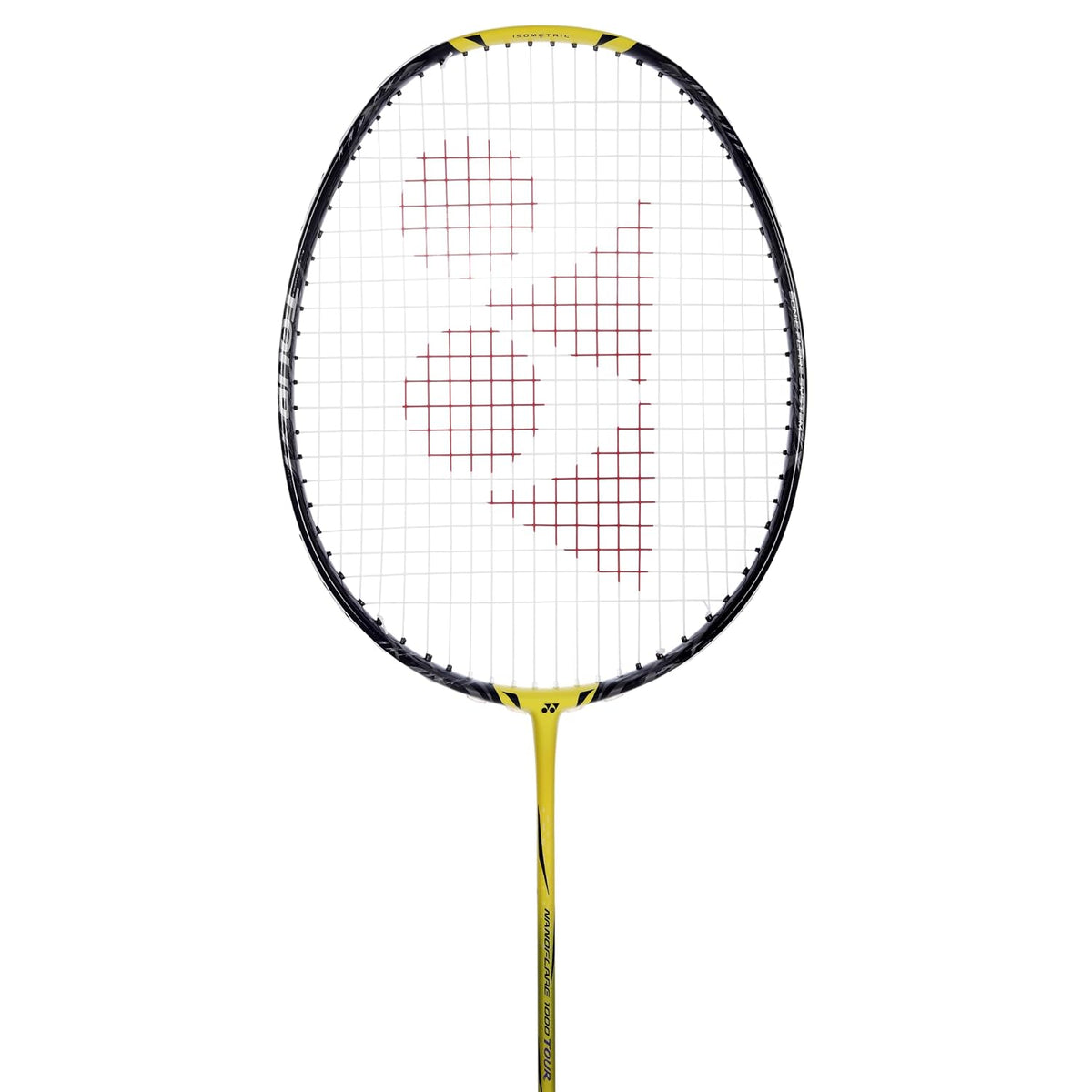 Yonex Graphite Strung Badminton Racquet Nanoflare 1000 Tour (G5 4U,Lightning Yellow)| HM Graphite, Nanocell NEO, EX-Hyper MG