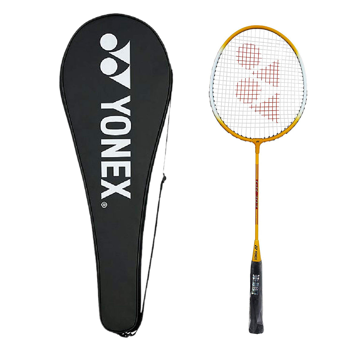 Yonex GR 303 Aluminium Blend Badminton Racquet with Full Cover (Black)